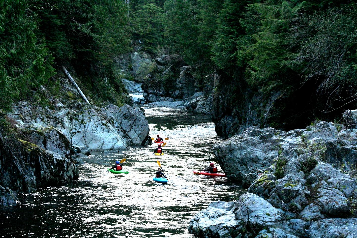 kayaking