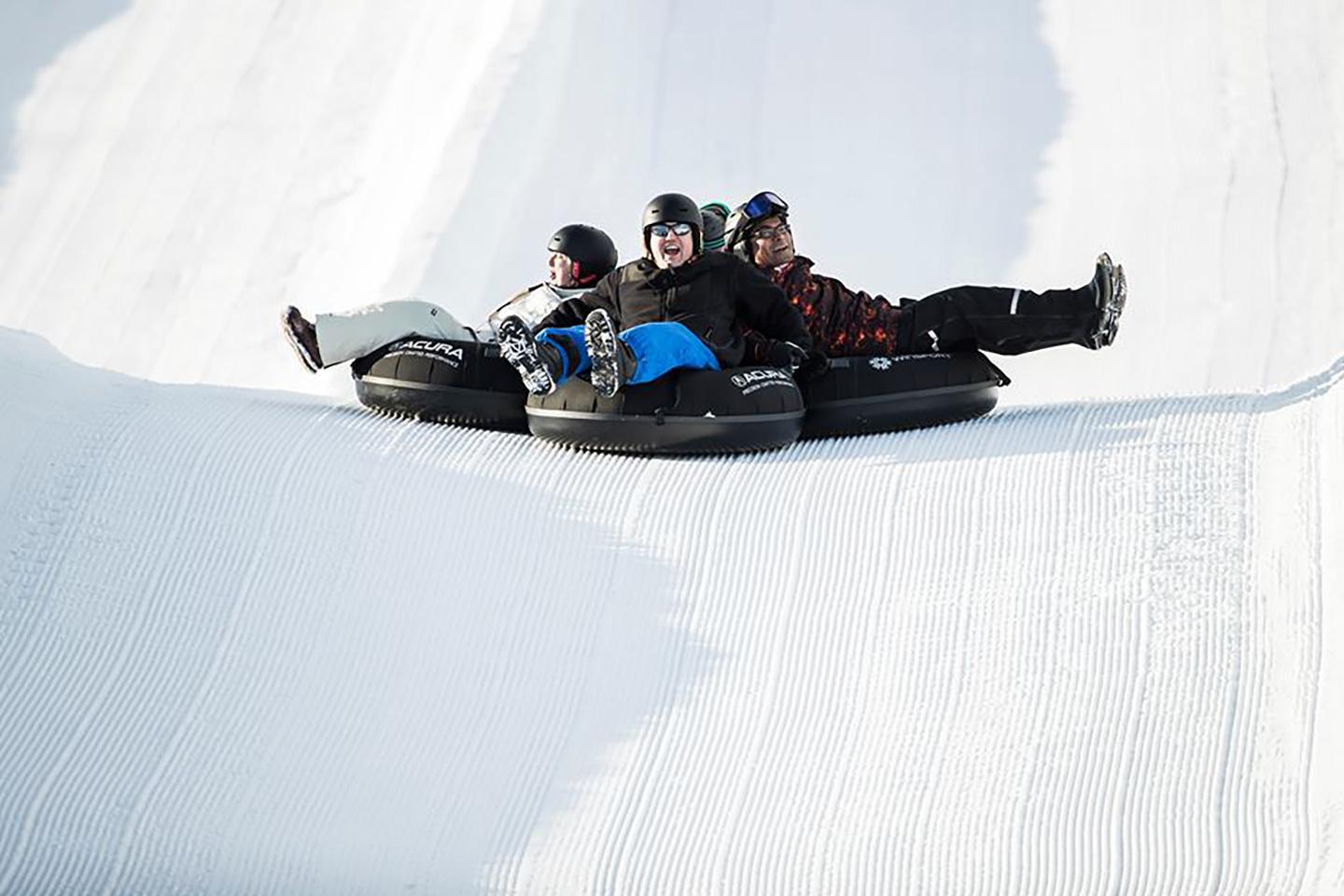 There’s only one place in Canada you can slide an Olympic ice house, and it’s right here in Calgary