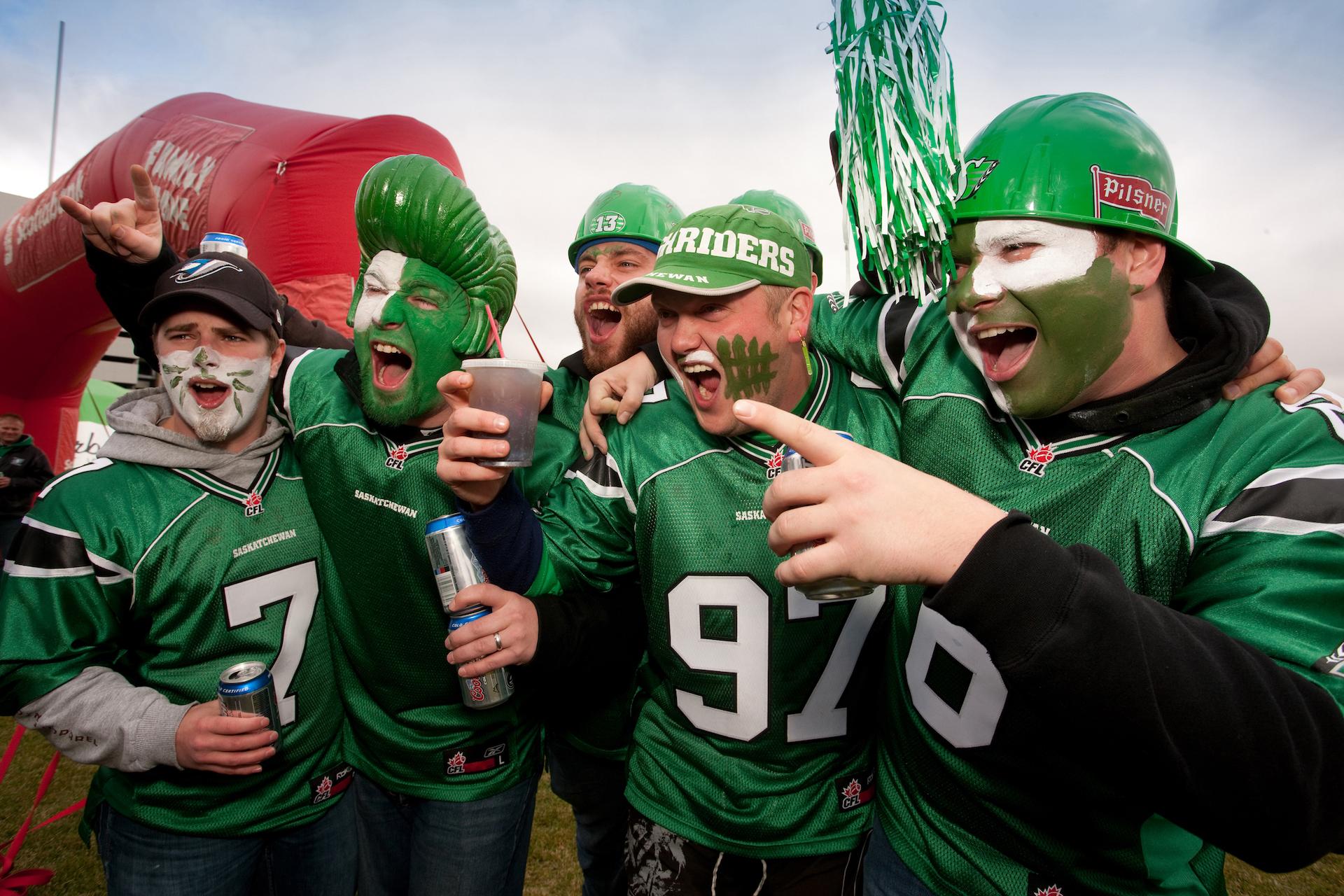 Saskatchewan Roughrider fans