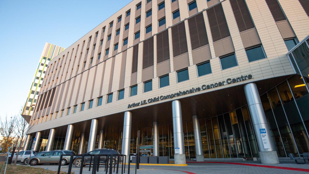 Entrance to the Arthur J.E. Child Comprehensive Cancer Centre