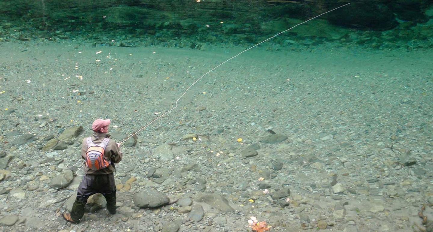 Just you, a rod and a basket of bait, heading down to the old fishing hole