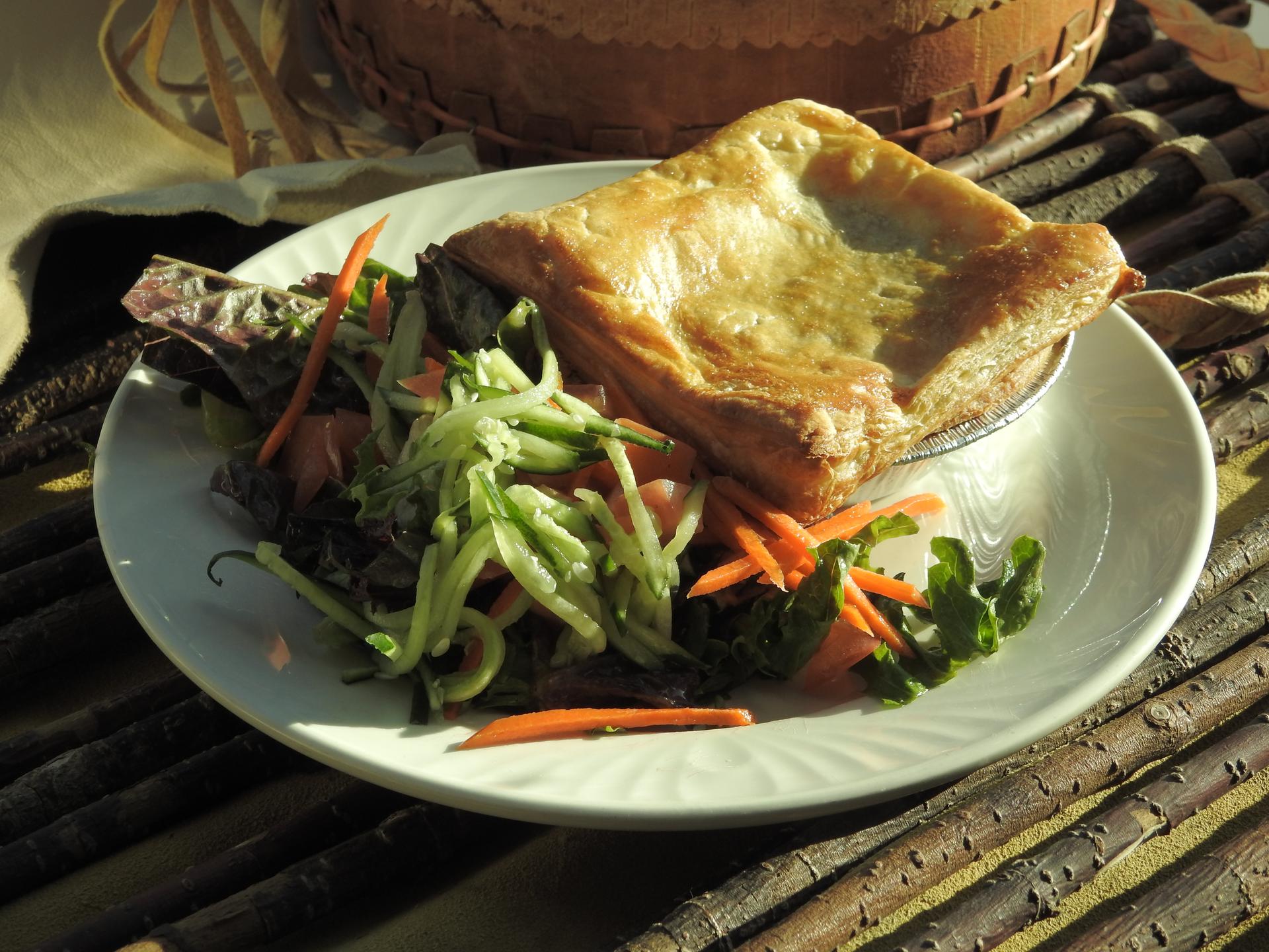 Modern interpretation of traditional First Nations cuisine