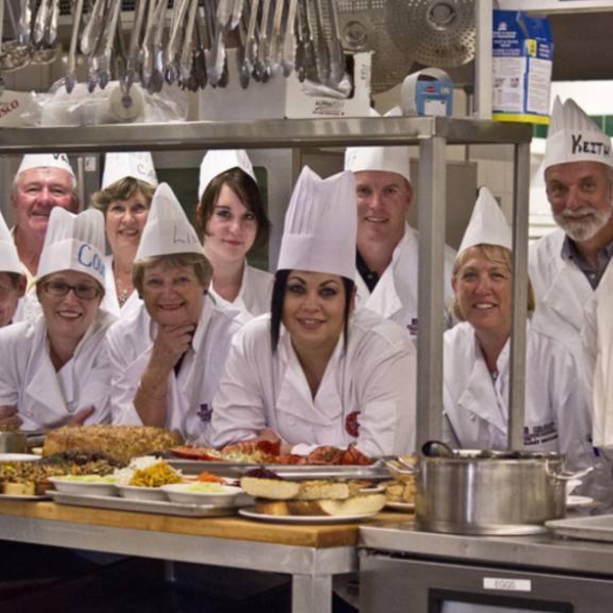 Chefs at the Holland College culinary institute