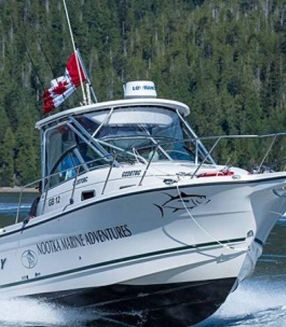 A boat on Nootka Sound